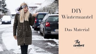 Wintermantel selber nähen Tipps zum Material the couture [upl. by Kira]