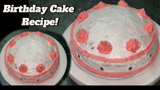 Yummy Birthday Cake Recipe  Easy Homemade Birthday Cake 🎂 ❤️ [upl. by Zachery]