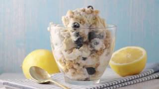 Vegan Lemon Blueberry Cake Trifle [upl. by Diarmid]