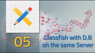 005 Glassfish with DB on the same Server oracle apex 51 tutorial ARABIC [upl. by Maffa]