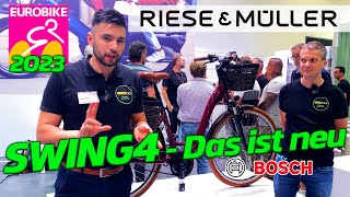 Riese amp Müller Swing4 2024  Das sind die neuen Features  Eurobike 2023 [upl. by Joella]