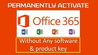 How to Download and Activate Microsoft Office 365 for FREE Latest Version NEW 2021 [upl. by Watkin]