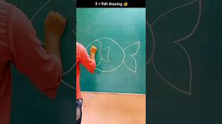 3  fish drawing shorts art drawing trending shortsfeed diy easy youtubeshorts [upl. by Siravat]