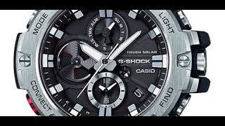 Casio GSTB1001AER видео обзор настройка [upl. by Estel]