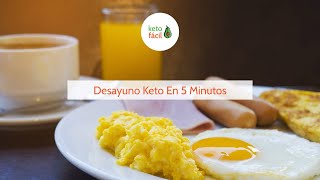 UN DESAYUNO KETO EN 5 MINUTOS video en tiempo real [upl. by Naejarual]