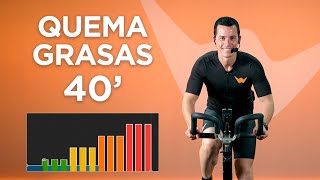 Clase completa ciclo indoor quemagrasas en 40 minutos [upl. by Nnylrahc]