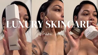 HOW TO CLEAR SKIN  LUXURY SKINCARE ROUTINE  NOT FEELING MY BEST [upl. by Eislrahc]