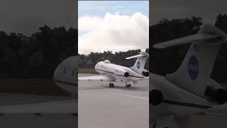 NASA Bombardier Global 6000  E11A Takes Off [upl. by Morrell]