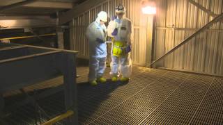 Hanford F Reactor Inspection Broll footage [upl. by Anavlys]