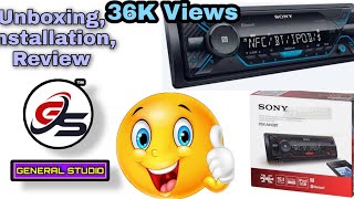 DSX A410BT Sony Bluetooth Digital Mp3 Player Unboxing Reviews and Installation [upl. by Eenaj]