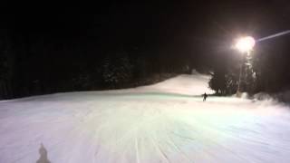 Semmering  Hirschenkogel Zauberberg Piste 6 Südhang Nacht [upl. by Favin]