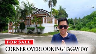 Overlooking House and lot inside Gated Village near Tagaytay City House Tour B64 [upl. by Enilrem]