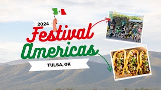 2024 Tulsa Hispanic Festival Minimal talking ambient sounds ASMR [upl. by Nolyarb]