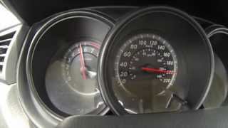 Nissan TIIDA Acceleration 0200 Kmh [upl. by Major890]