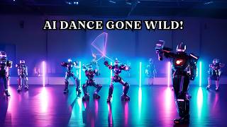 Wild AI Dance Can You Handle These Robotic Dance Moves [upl. by Semyaj]