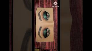 💚Green Smokey eye look💚youtubeshorts eyemakeupoftheday eyemakeup beautytutorial [upl. by Amak165]