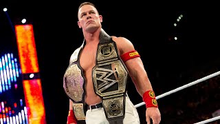 John Cenas 16 World Championship victories WWE Milestones [upl. by Khalin199]