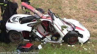 McLaren F1 Flips Over Aftermath CRASH [upl. by Fletch794]