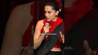 Taapsee REVEALS The Craziest Thing She Has Done In Love🫣Ft Raunaq R Sunny K Vikrant M [upl. by Huntington698]