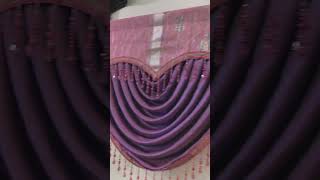 parda design decor curtains wedding پردہ doorwaycurtain badsheet [upl. by Parrie]