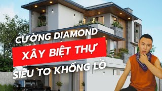 Cường Diamond Sau 1 Năm Làm Tiktok Xây Biệt Thự 400m2 Siêu To Khổng Lồ [upl. by Felisha]