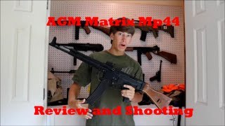 HD AGM Matrix Mp44 Review and Shooting Test Stg44 [upl. by Wittenburg448]