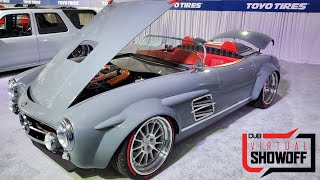 1955 MercedesBenz 300SL Gullwing Droptop by John Sarkysian [upl. by Necyrb]