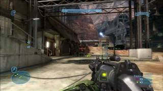 Halo Reach Beta  Grenade Launcher Gameplay [upl. by Naitsirhc]