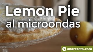 Lemon pie en el microondas ¡Fácil y rápido [upl. by Larrisa]