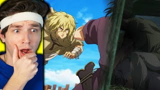 THORFINN VS SNAKE vinland saga reaction [upl. by Korten]