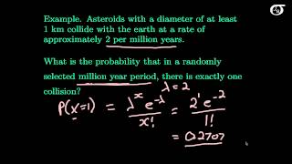 The Poisson Distribution Introduction fast version [upl. by Mort869]