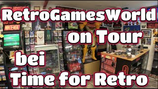 RetroGamesWorld on Tour  zu besuch beim Games Laden Time for Retro [upl. by Sampson]