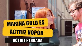 MARINA GOLD ACTRIZ NOPOR PERUANA TRIUNFA EN EL EXTRANJERO [upl. by Swain]