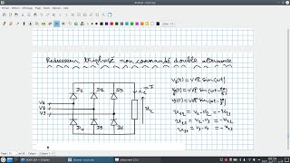 EP06 Redresseur monophasé commandé simple alternance alimentant une charge résistive [upl. by Ariada]