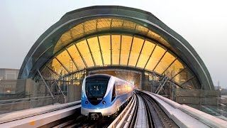 Journey to Dubai Metro [upl. by Htrowslle]