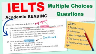 Best Strategy to Answer Multiple Choice Questions in IELTS Reading [upl. by Christalle504]