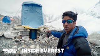 What Happens To Mount Everests Over 110000 Pounds Of Waste  Inside Everest  Business Insider [upl. by Zsuedat]