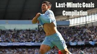 Football LASTMINUTE GOALS Compilation [upl. by Eilojne]