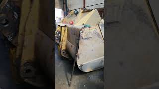 BUSHING WELDING AND AND POLISHING EXCAVATORS BUCKET ROBOTIC LASER WELDING ON CATERPILLARS [upl. by Aliuqahs]