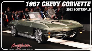 SOLD Jeff Hayes 1967 Chevrolet Corvette Custom Convertible  BARRETTJACKSON SCOTTSDALE AUCTION [upl. by Lal]