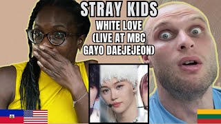 Stray Kids DANCERACHA 스트레이 키즈  White Love 스키장에서 Reaction Live at MBC Gayo Daejeon [upl. by Stephanie160]