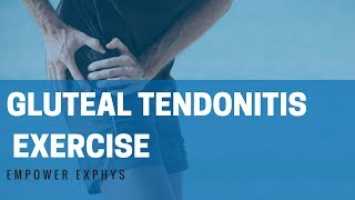 Effective exercise for gluteal tendonitis [upl. by Ailecnarf]