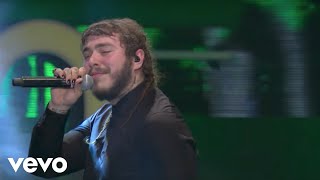 Post Malone  White Iverson  Congratulations Live From iHeartRADIO MMVAs [upl. by Nenad607]