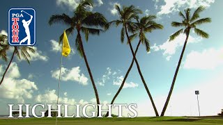 Highlights  Round 2  Sony Open [upl. by Kotick29]