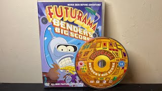 Futurama Benders Big Score UK DVD Unboxing  20th Century Fox [upl. by Nadda]