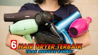 6 Hair Dryer Bagus Yang Tidak Merusak Rambut  Hair Dryer Philips Terbaik [upl. by Esinej740]