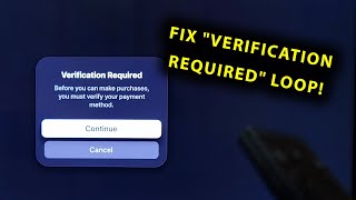 How To Fix quotVerification Requiredquot Message On Apple TV App On Smart TV [upl. by Mines]