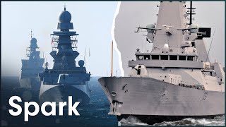 What Was An Advanced Russian Warship Doing In The Irish Sea  Warship Life at Sea  Spark [upl. by Terraj]