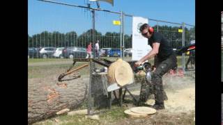 snelle kettingzaag landbouwbeurs vlagtwedde [upl. by Morganne]