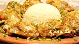 Filipino Chicken Adobo incredible EASY chicken thigh recipe [upl. by Morie]